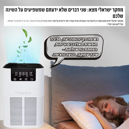 AirPremium™ - מטהר האוויר לחללים גדולים