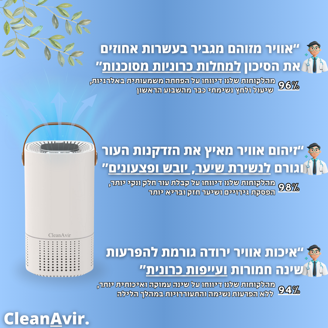 AirPro™ - מטהר האוויר