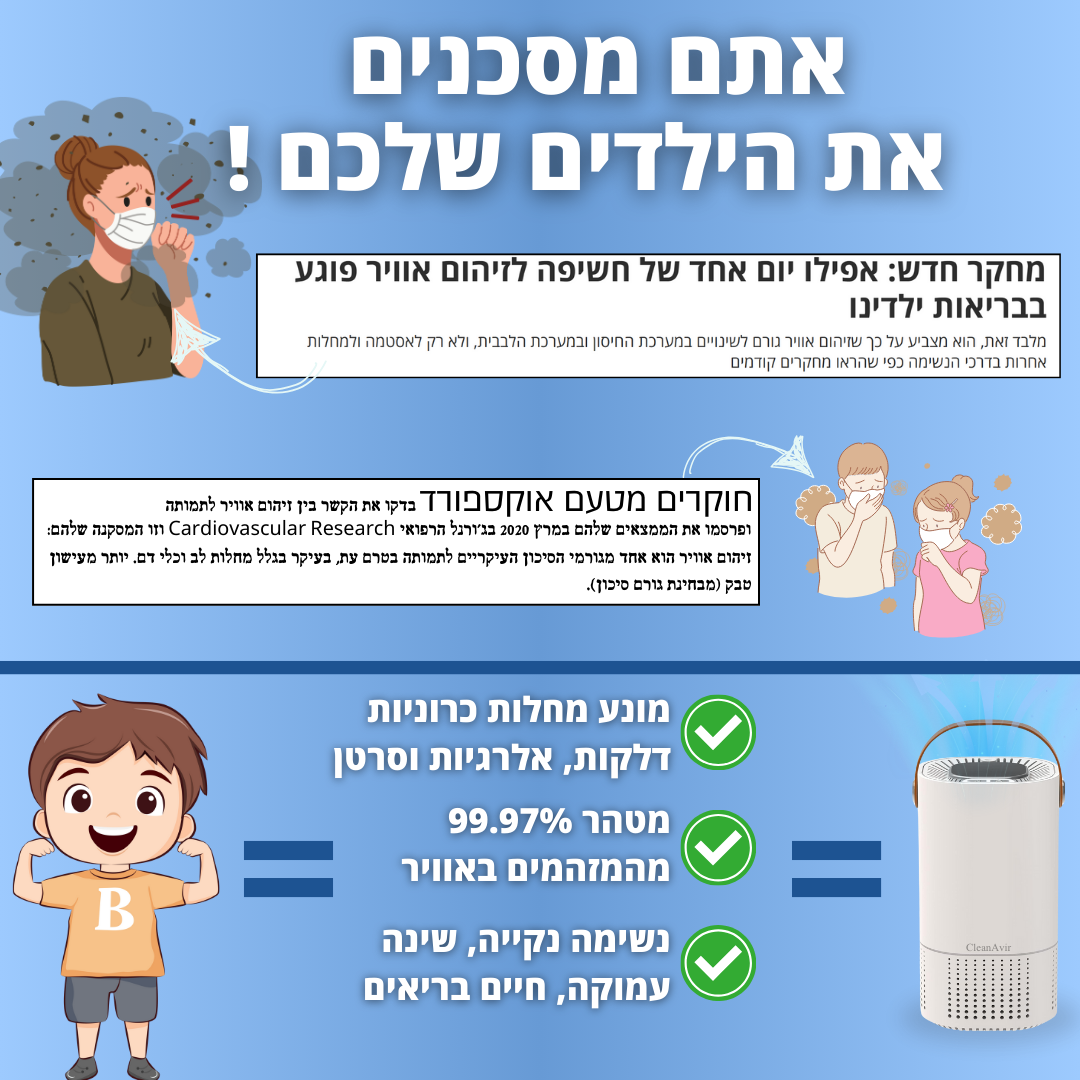 AirPro™ - מטהר האוויר